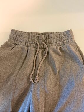 Women's Gray Drawstring Lounge Pajama Pants